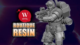 40k Style Miniatures: Scout`n`Recon 28mm Scouts Unboxing Artel W