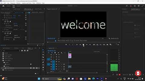 Using the TRACK MATTE KEY in Adobe Premiere Pro | @IndiaGRAPHICS-qq6bd #youtubeshort #premierepro