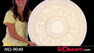 MD-9049 Polyurethane Ceiling Medallion by uDecor