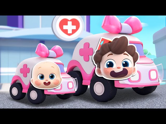 Boo Boo Bus Ambulance Rescue Team, Help Me! | Street Vehicles | Good Habit ...