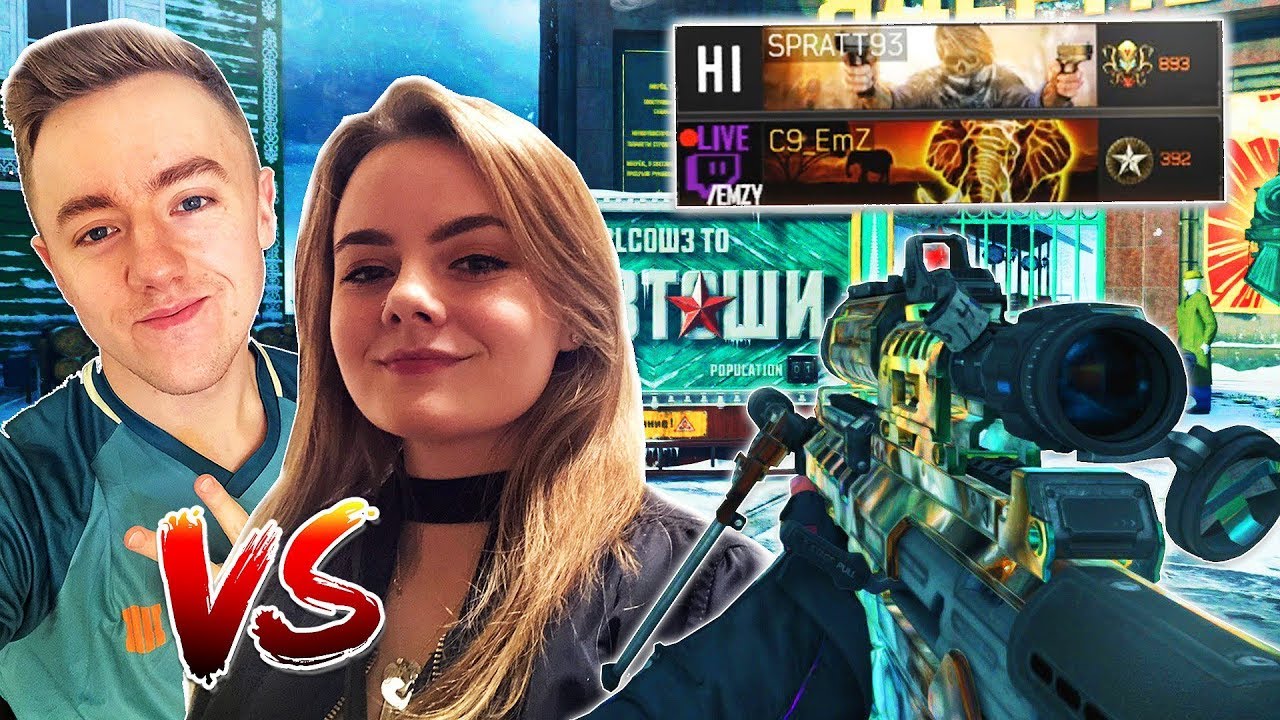 OpTic Spratt CHALLENGED Me To a 1v1 And This Is What Happened...