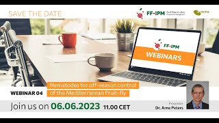 FF-IPM Webinar | Nematodes for off-season control of the Mediterranean Fruit-fly