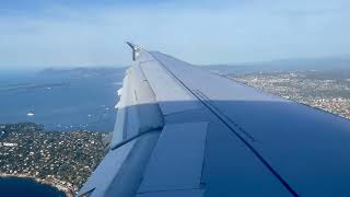 Landing In Nice Nce - Air France Airbus A321