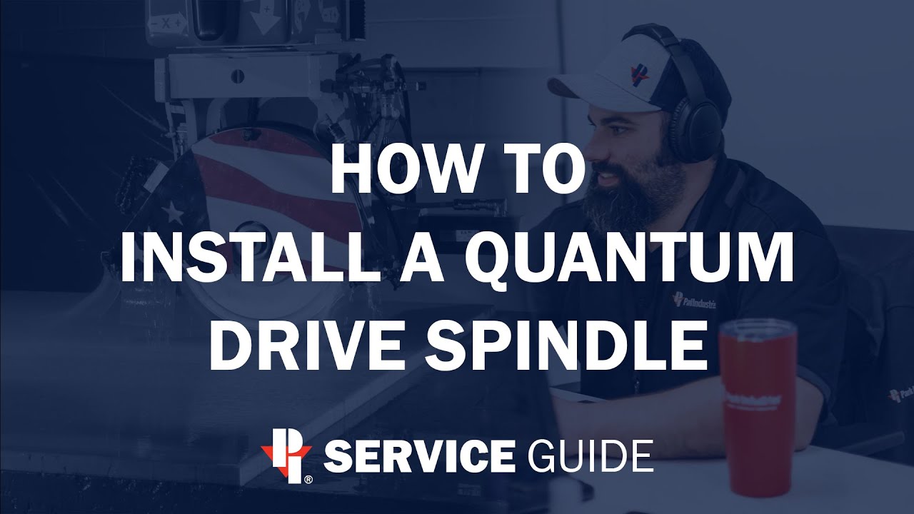 How To Install a Quantum Drive Spindle | CNC Router Service