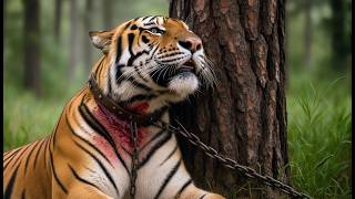 Rescuing a Chained Tiger in the Wild 🐅