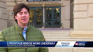 Some traffic delays because of bridge closure