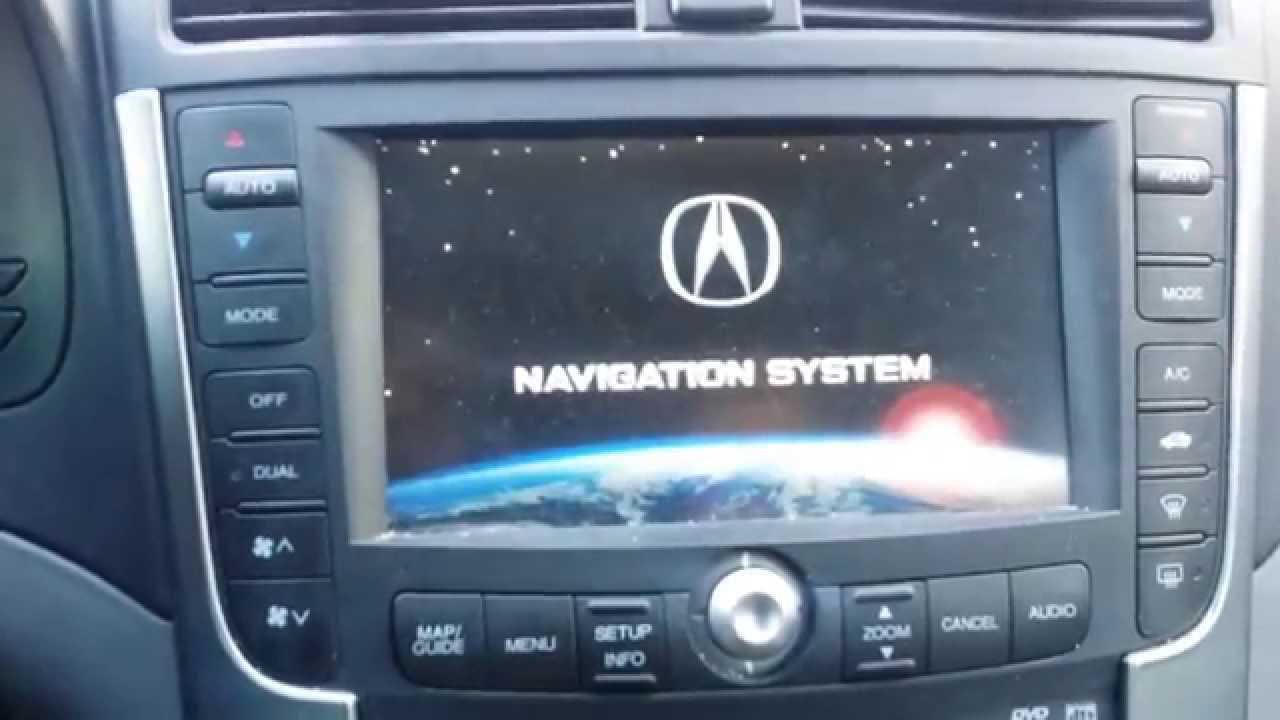 2004 acura tl navigation code