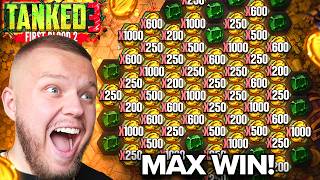 THE NEW TANKED 3 SLOT IS SENSATIONAL! (Big Slot Win!?)