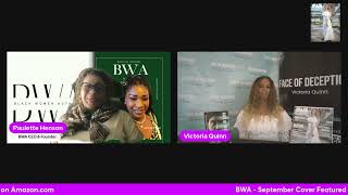 The Author's Lounge with host Paulette Henson & Guest Author Victoria Quinn