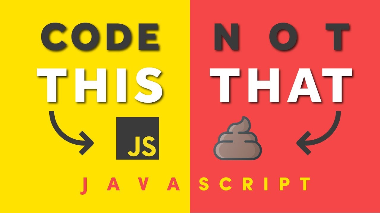 ตัวอย่าง โค้ด javascript  Update New  JavaScript Pro Tips - Code This, NOT That