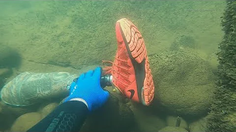 Divers return prosthetic leg to man who lost it in American River