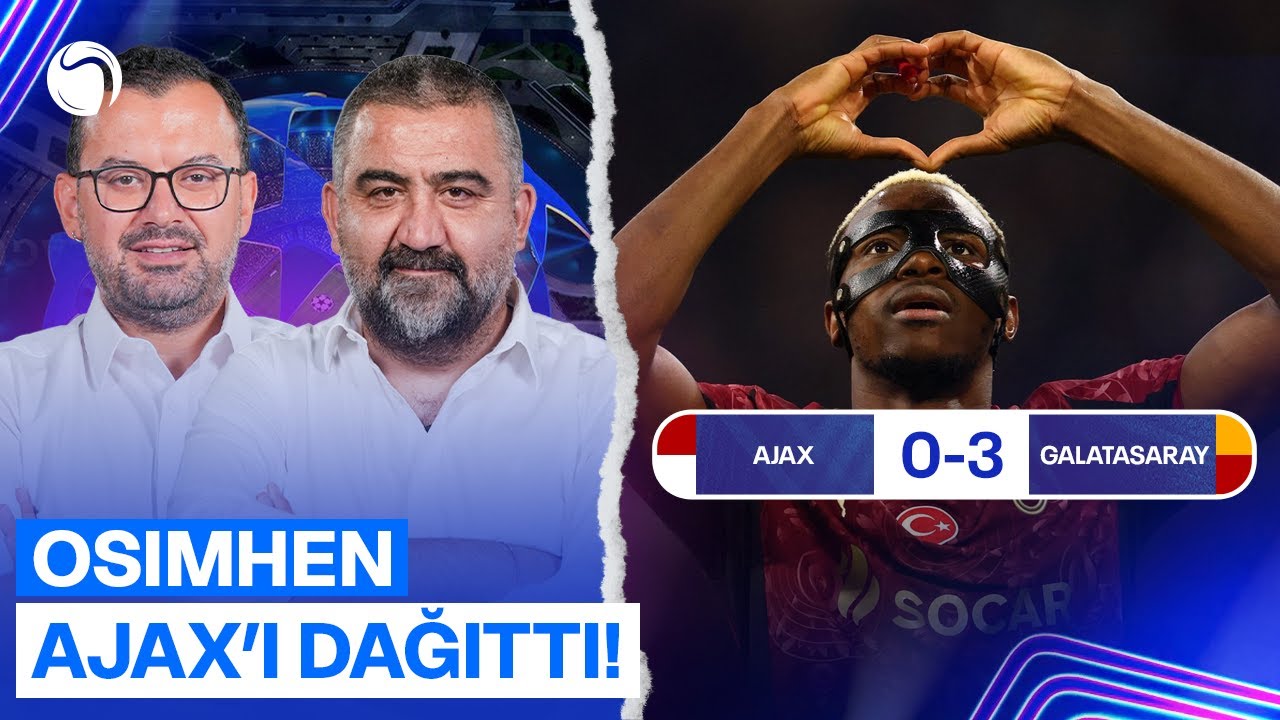 Galibiyet Okan Buruk’a Yazar | Ajax - Galatasaray Maç Sonu | Ümit Özat, Emre Zabunoğlu | Sky Spor