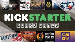 Top 10 Highest Funded Board Games on Kickstarter in 2017