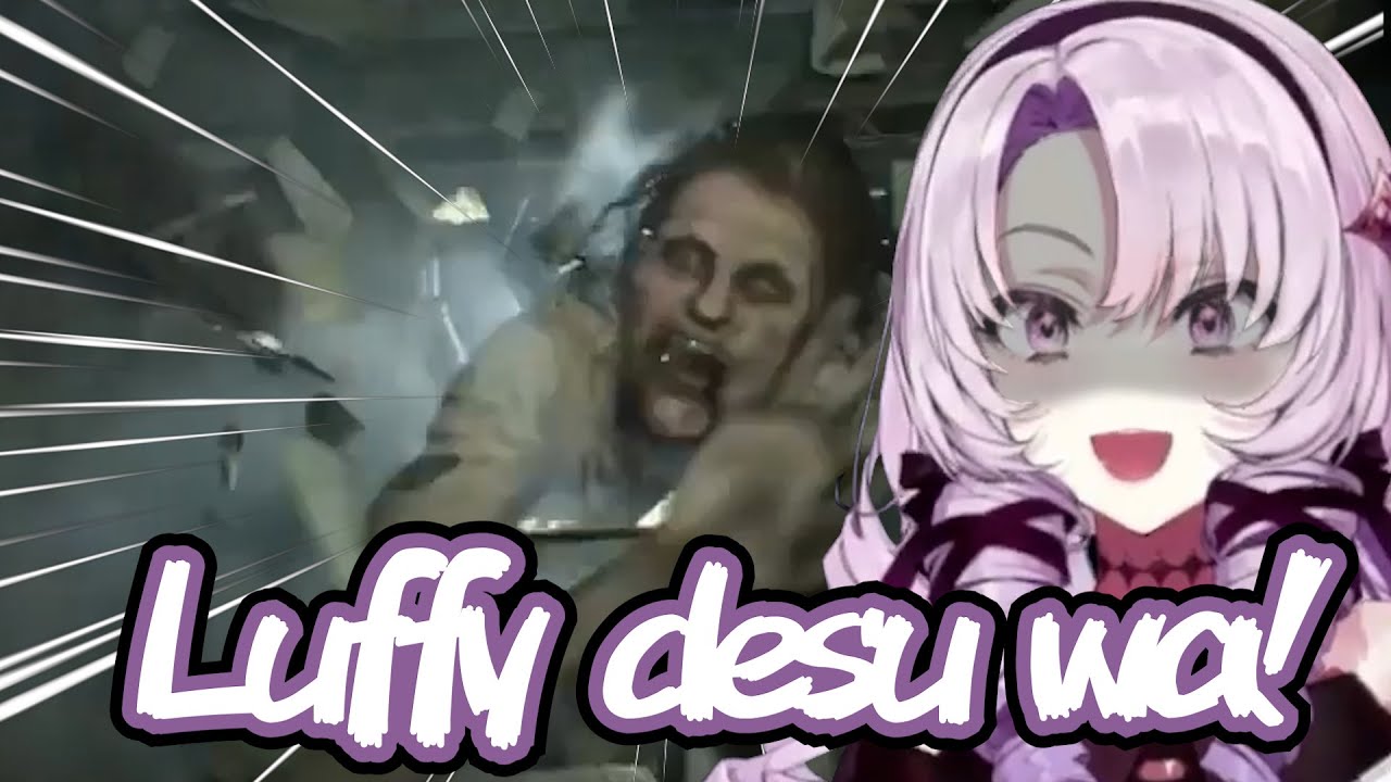 Salome Reacts to Marguerite Baker Jumpscares & Boss Fight desu wa!【Nijisanji / Eng Sub】