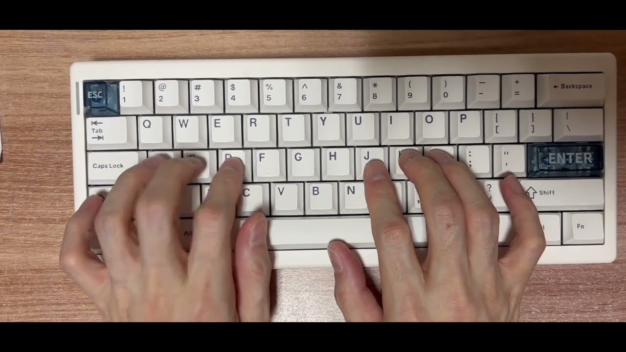 CIDOO QK61 Keyboard Switch Test 2