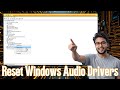 How To Reset Audio Drivers In Windows 10 | Fix No Sound (2026)