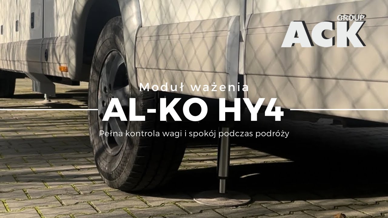 Montaż w ACK | AL-KO HY4 z funkcją ważenia 🚐⚖️