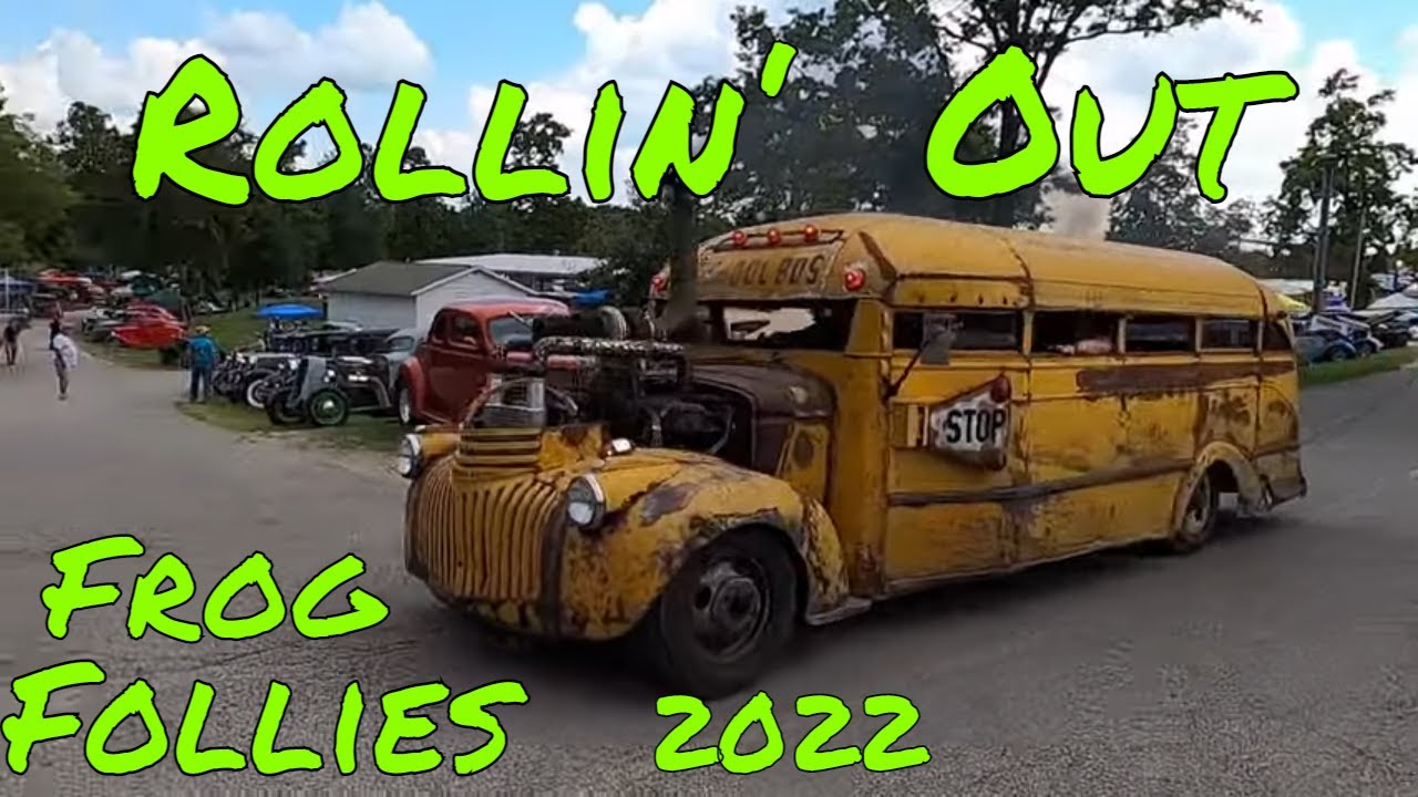 Frog Follies Car Show 2022 Leaving the Show! YouTube