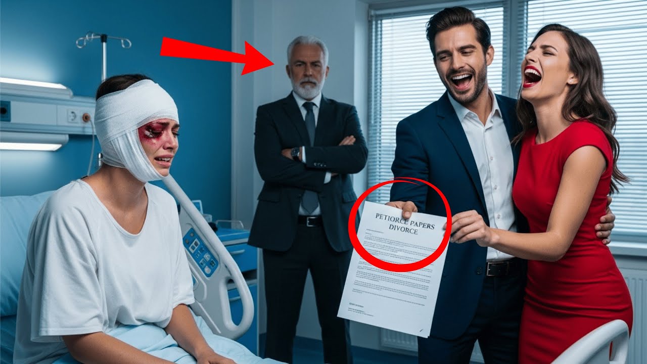 Husband Serves Divorce Papers to Wife in Hospital, Hidden Truth Emerges