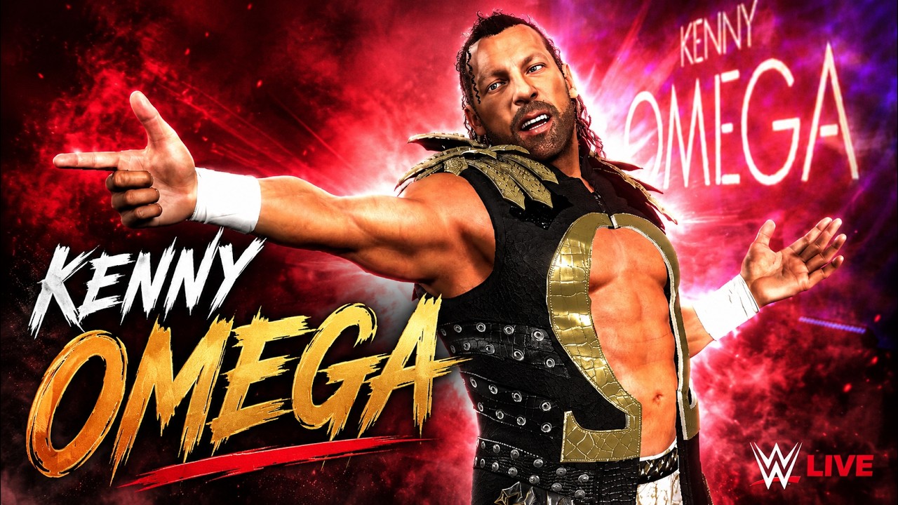 WWE 2K26 KENNY OMEGA WITH GFX | New WWE 2K26 Mods - YouTube