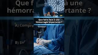 Quiz Premiers Secours : niveau technique 🚑