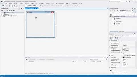 How to Create & add Database in Windows Forms Application