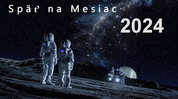 Návrat človeka na Mesiac  - vesmír DOKUMENT