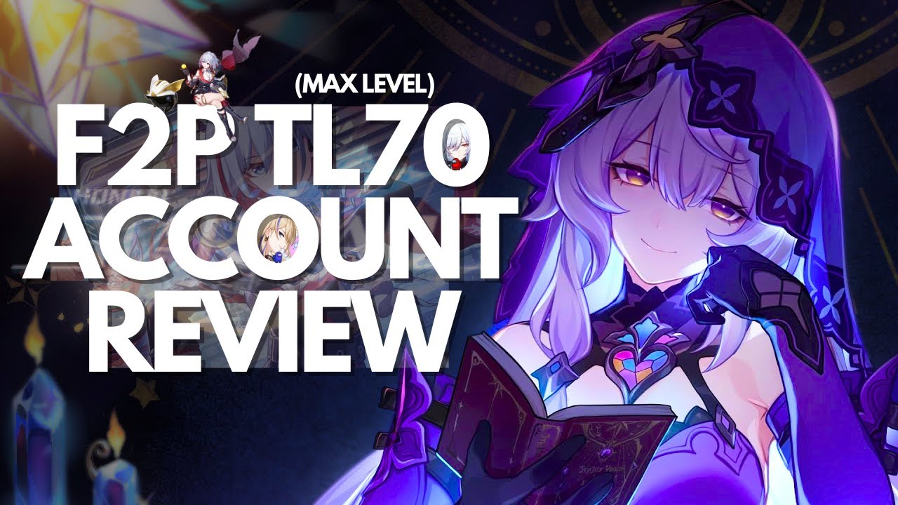 The ULTIMATE F2P TL 70 Account Review after 6 months of Honkai: Star Rail!