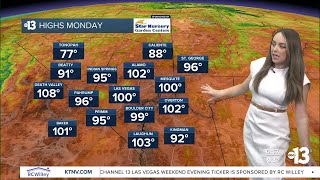 Triple digits on tap this week in Las Vegas!
