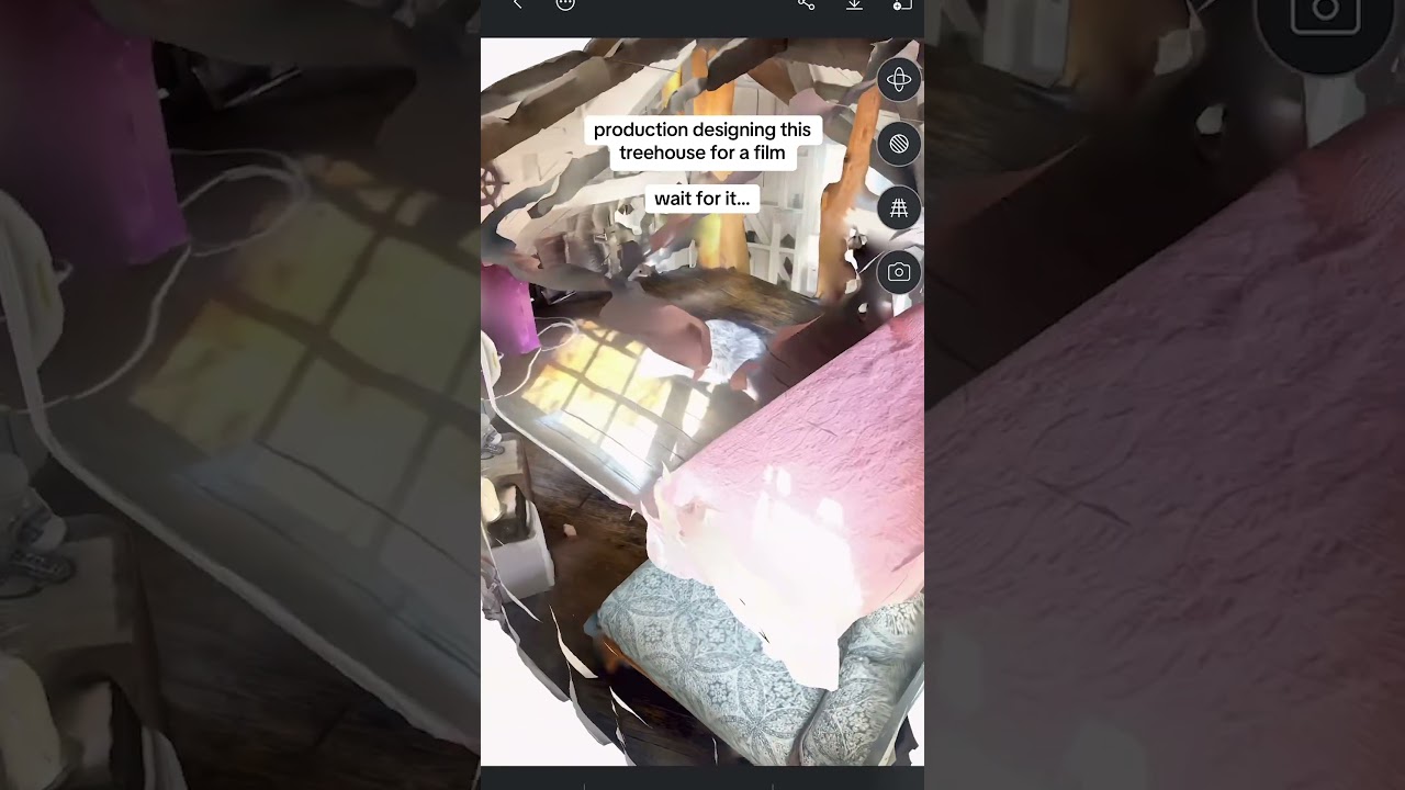 3D rendered the space to assist in production design. The future of filmmaking