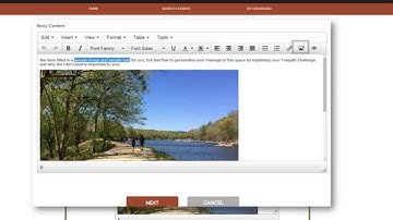 How to create your personal fundraising page in the CharityEngine Peer-to-peer platform.