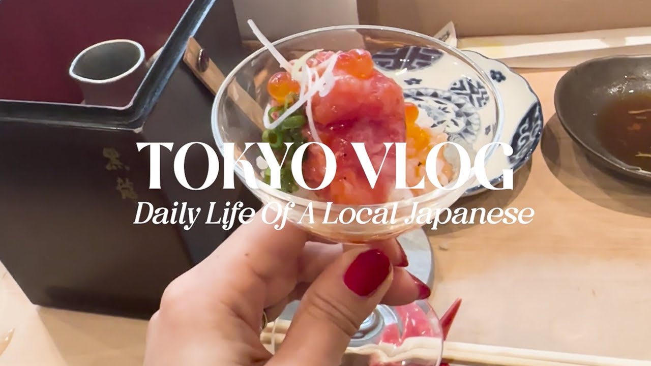 Tokyo Vlog: Life of a Local ft. Sushi, Hair Salon, Muji, McDonalds, Coffee Shop, Pilates + more!