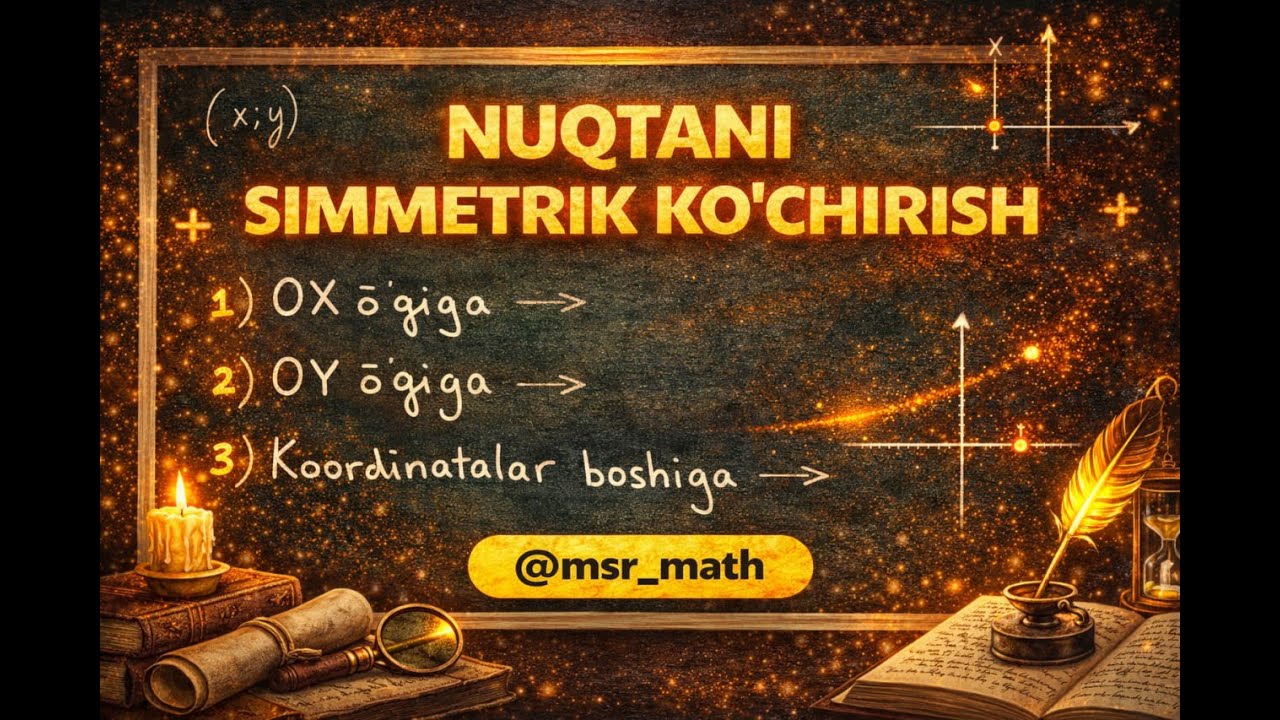 NUQTANI SIMMETRIK KO'CHIRISH