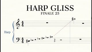Harp Gliss | Finale Superuser