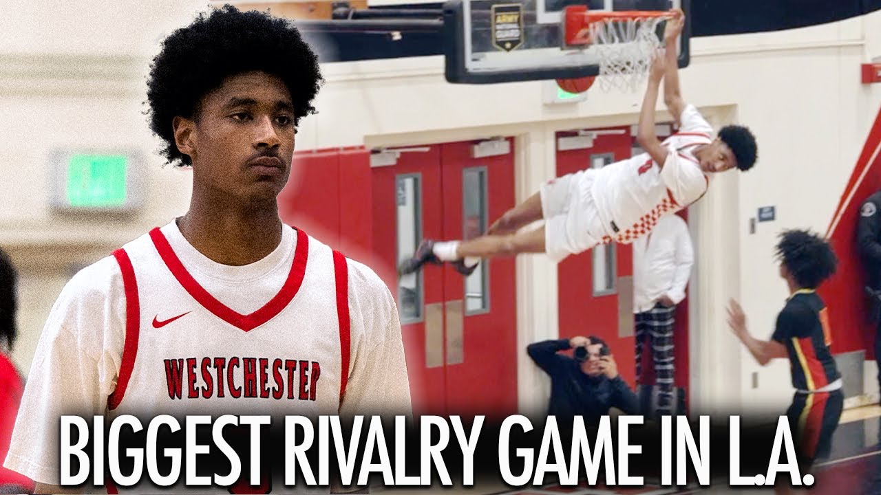 Tajh Ariza SHOCKS fans in HEATED Rivalry Game in L.A. Westchester vs Fairfax