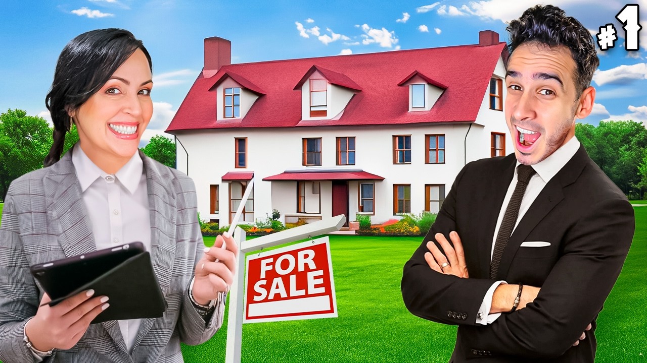 AHORA VENDEMOS CASAS 😅 Real Estate Agent Simulator 1 😎 Sandra Cires Play