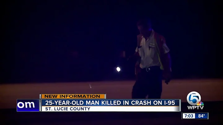 25-year-old man killed in crash on I-95