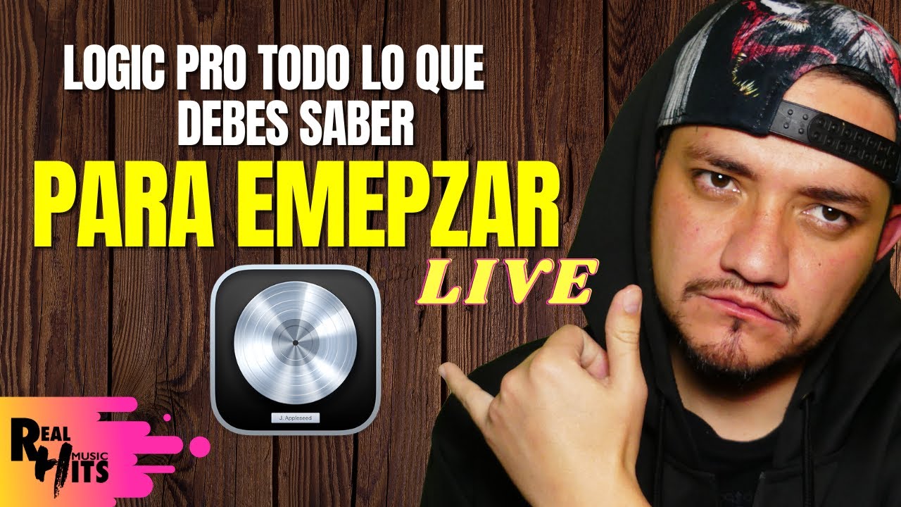 LOGIC PRO desde cero - Como Editar - Exportar - Grabar (Todo lo que ...