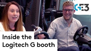 Logitech G at E3 2019 - inside the Logitech G booth