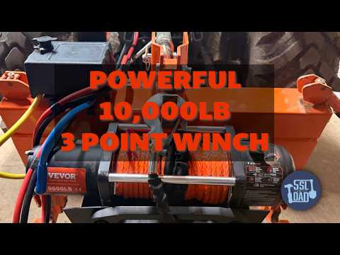 Installing A Removable Winch On The Kubota Tractor
