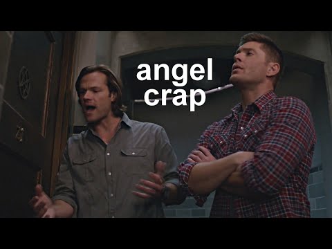 winchesters dealing with angel crap for 5 minutes straight