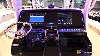 2015 Scout Boats 320 LXF Fishing Boat - Walkaround - 2015 New York Boat Show