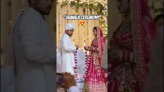 jaimala ceremony😍emotional moment #wedding #youtubeshorts #minivlog #viral#ceremony
