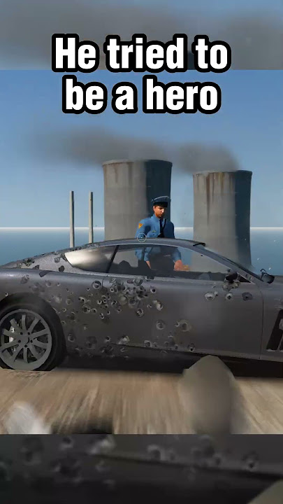 He tried to be a hero #gta #gtaiv #gta4
