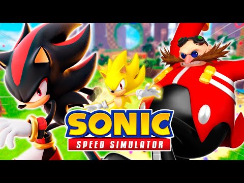 *¡Eggman, Shadow y Super Sonic SE APROXIMAN Para Sonic Speed Simulator?!*