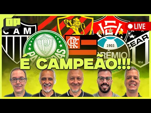 OPINIÃO PLACAR:  PALMEIRAS, FLAMENGO, GALO, OUTROS CAMPEÕES ESTADUAIS E POLÊMICAS! | Placar TV