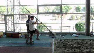 Salto Con Pértiga. Fundamentos Técnicos. Concentración De Aleix Y Alvaro, Octubre 2010.