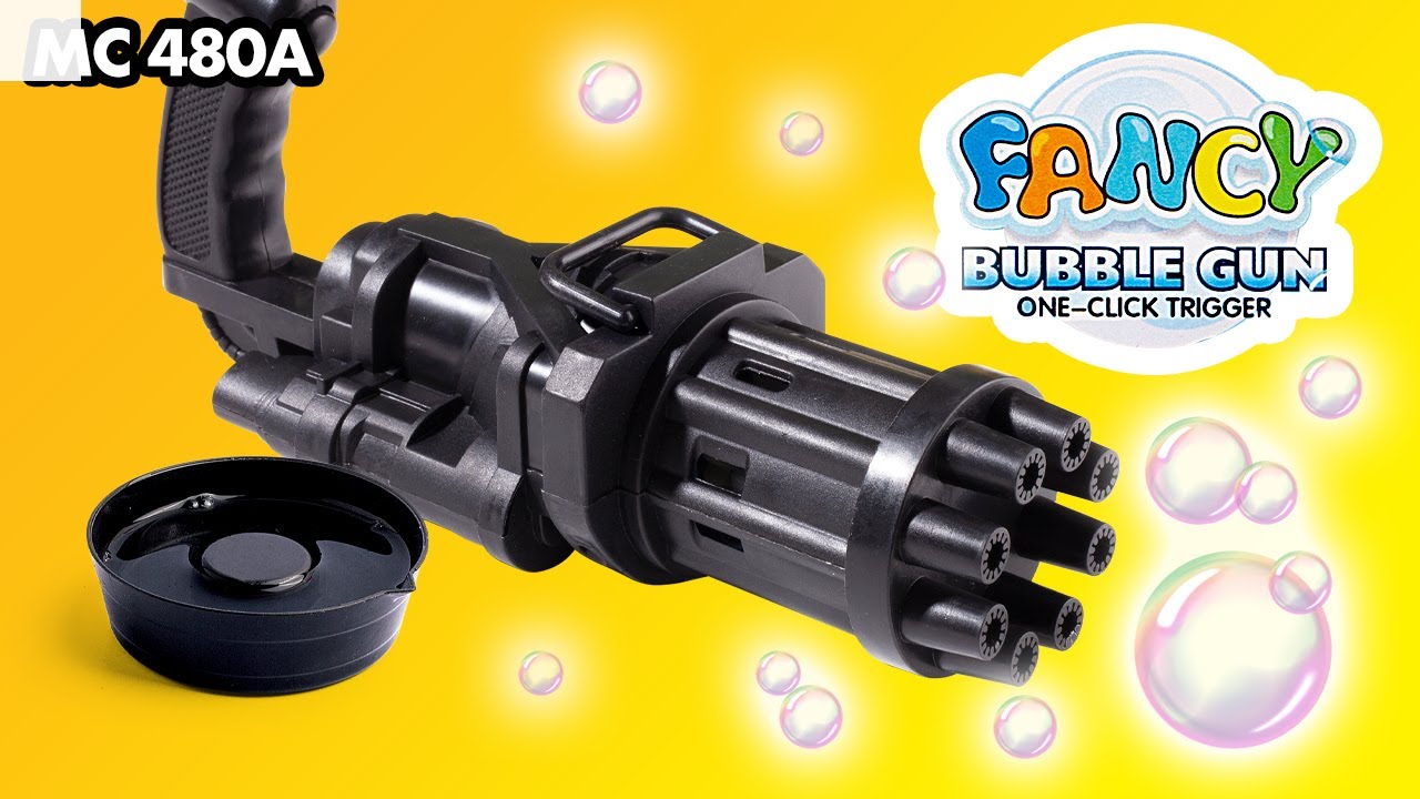 Fancy Bubble Gun One Click Trigger | MTC Toys Official - YouTube
