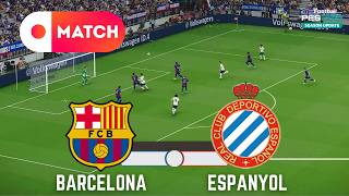 Barcelona vs Espanyol | La liga 2026 eFootball Match PES 21 Gameplay Simulation screenshot 1