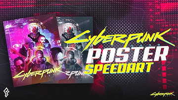Cyberpunk 2077 | Poster | Design SpeedArt!